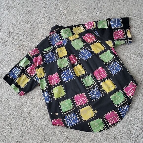 Java Lava | Retro Abstract Color Shirt - Picture 4 of 7